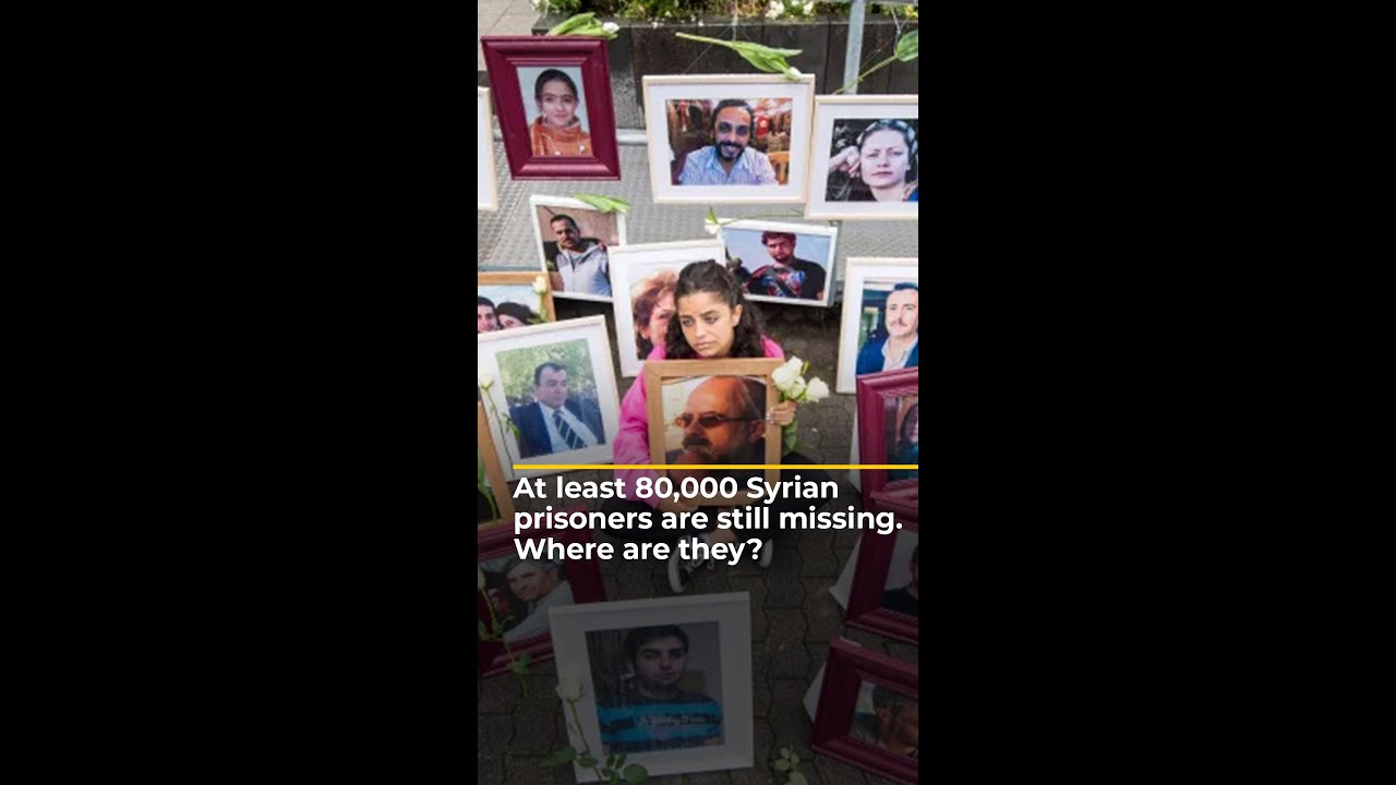 Researchers conclude at least 80,000 missing Syrians have been killed | AJ#shorts