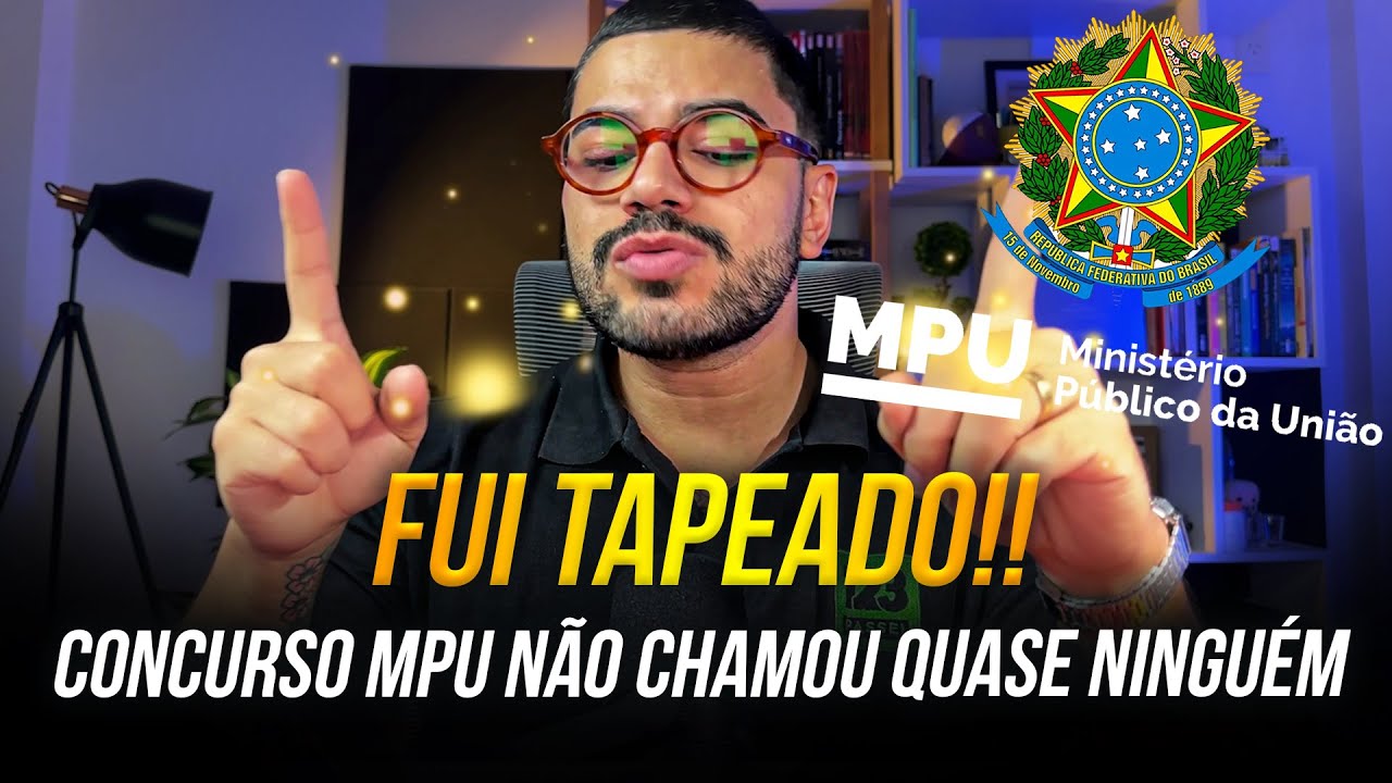 MINHA EXPERI&Ecirc;NCIA COM O CONCURSO MPU! VALE A PENA ESTUDAR?