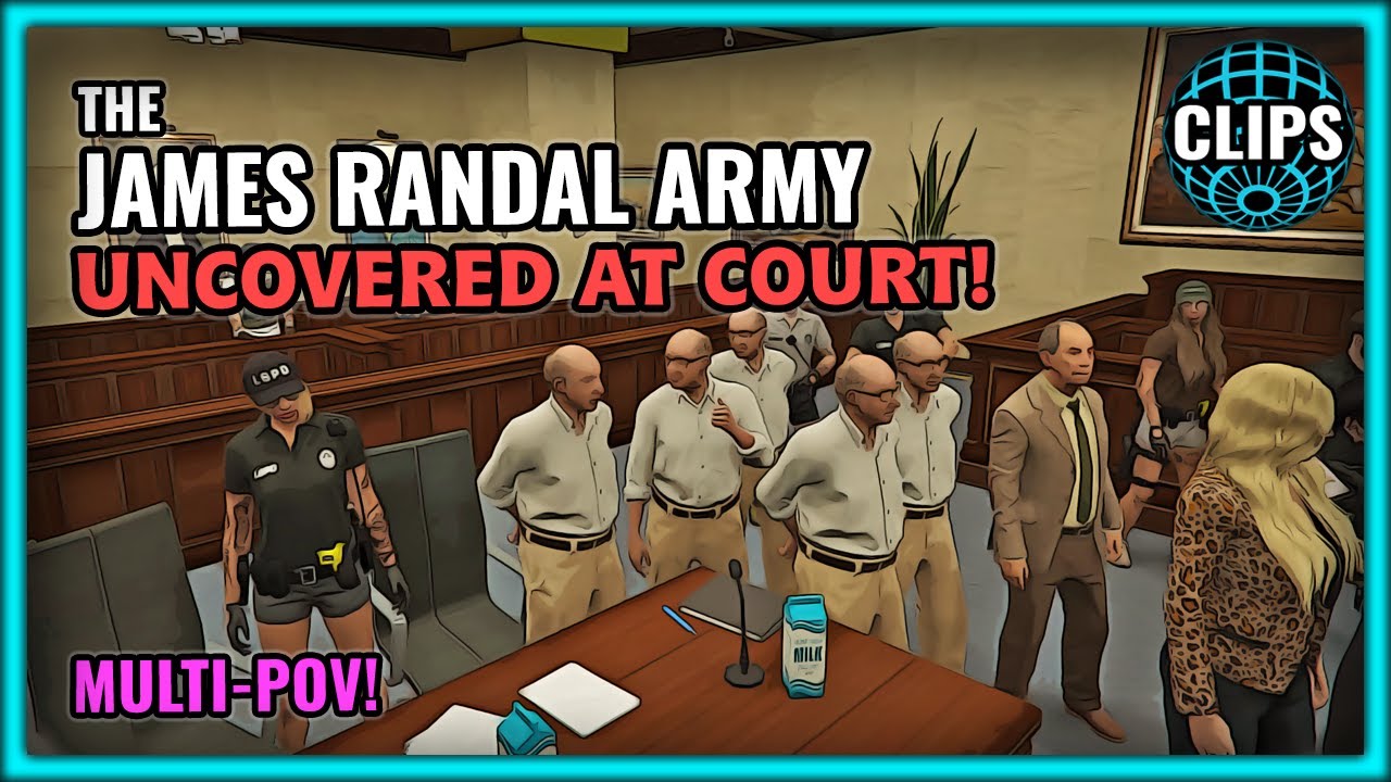 THE JAMES RANDAL ARMY UNCOVERED AT COURT! MULTI-POV!