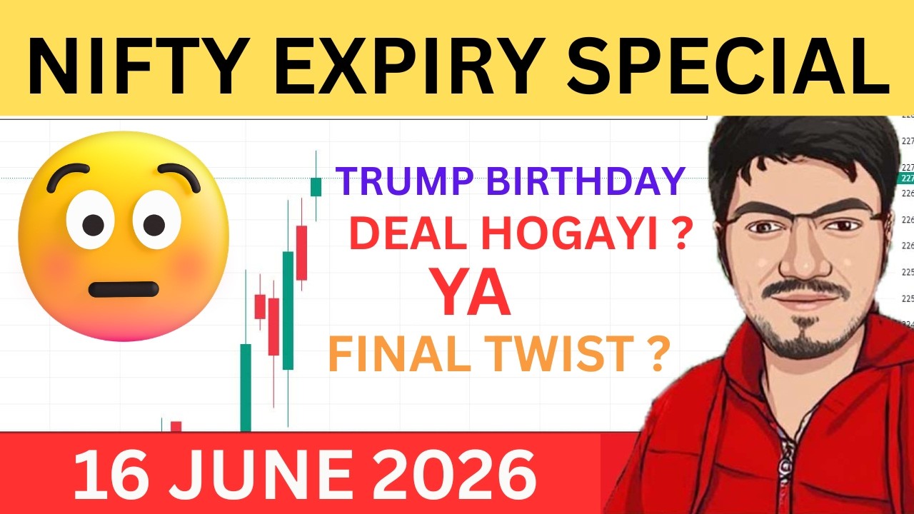 Nifty Prediction and Bank Nifty Analysis for Tuesday | 16 JUNE 2026 | Bank NIFTY Tomorrow