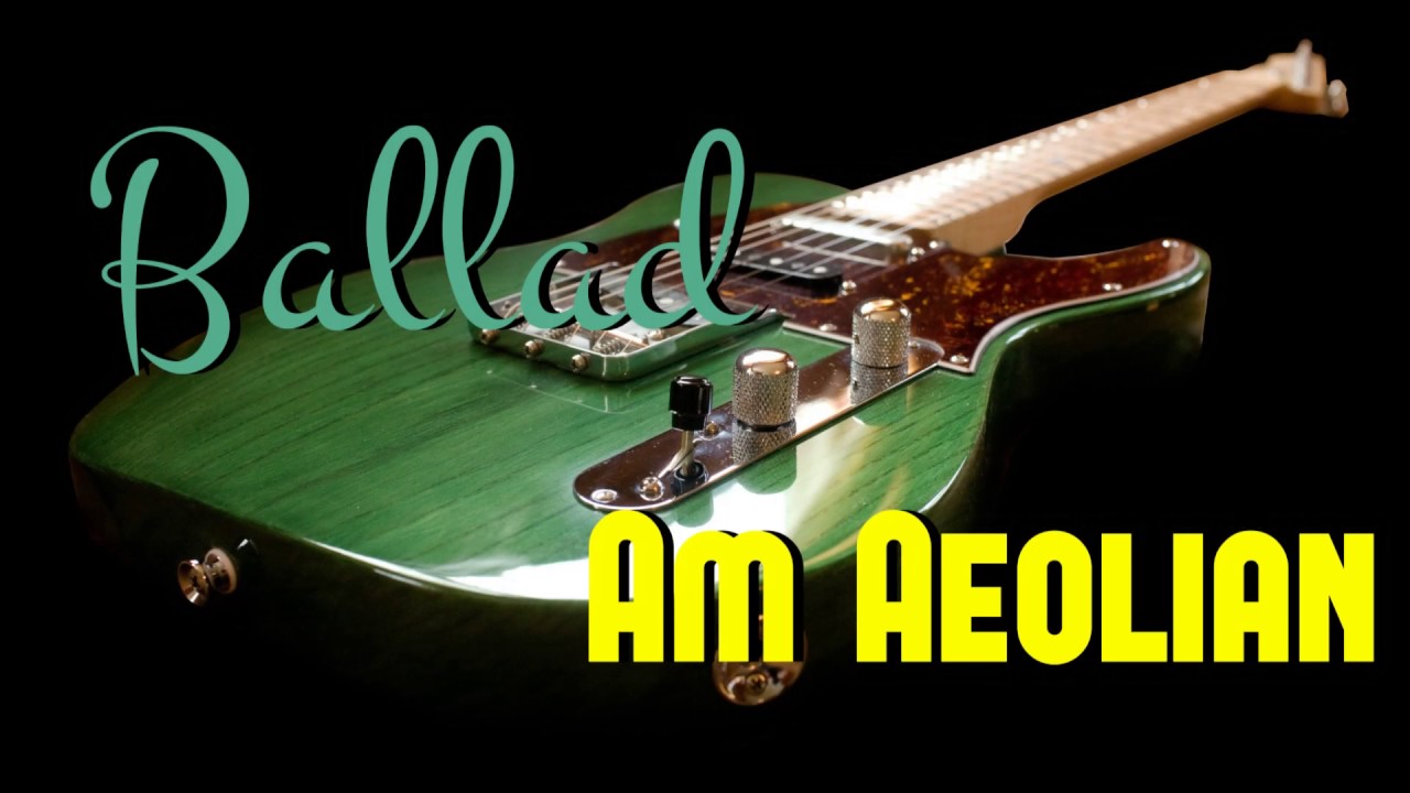 Ballad Backing Track - Am Aeolian - 80bpm