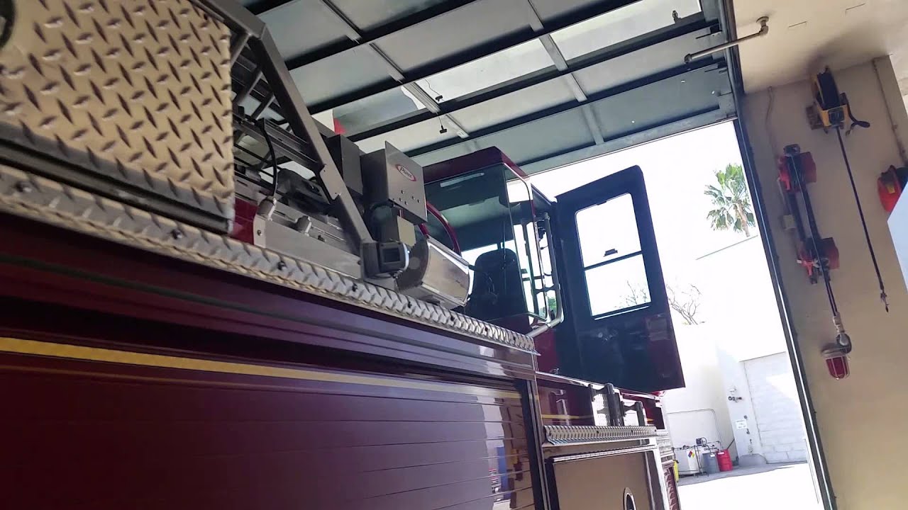 Super Exclusive Mini In House Visit to Beverly Hills Fire Station 1