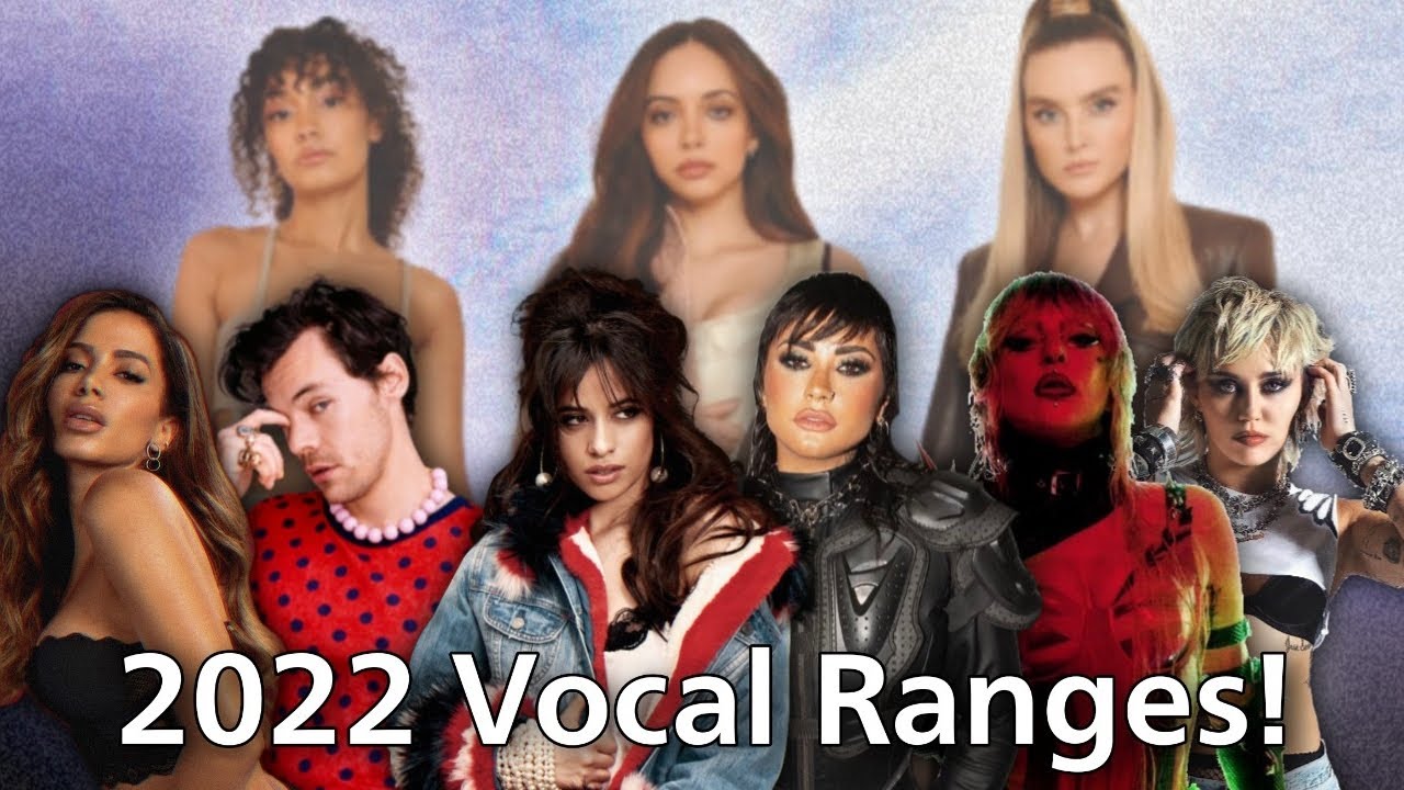 FAMOUS SINGERS | 2022 Live Vocal Ranges!! (F#2 - C#7)