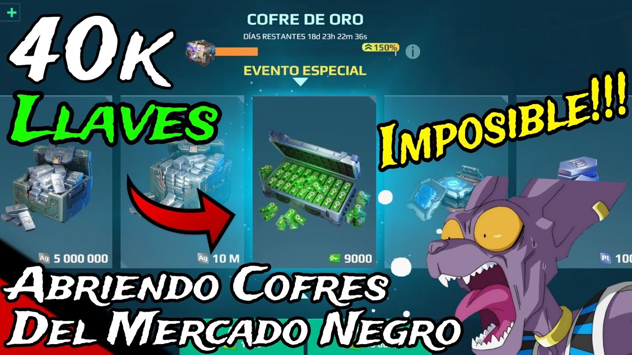 Abriendo Cofres Del Mercado Negro | 40 Mil Llaves Y Esto Gané!!! 😲 War Robots [WR]