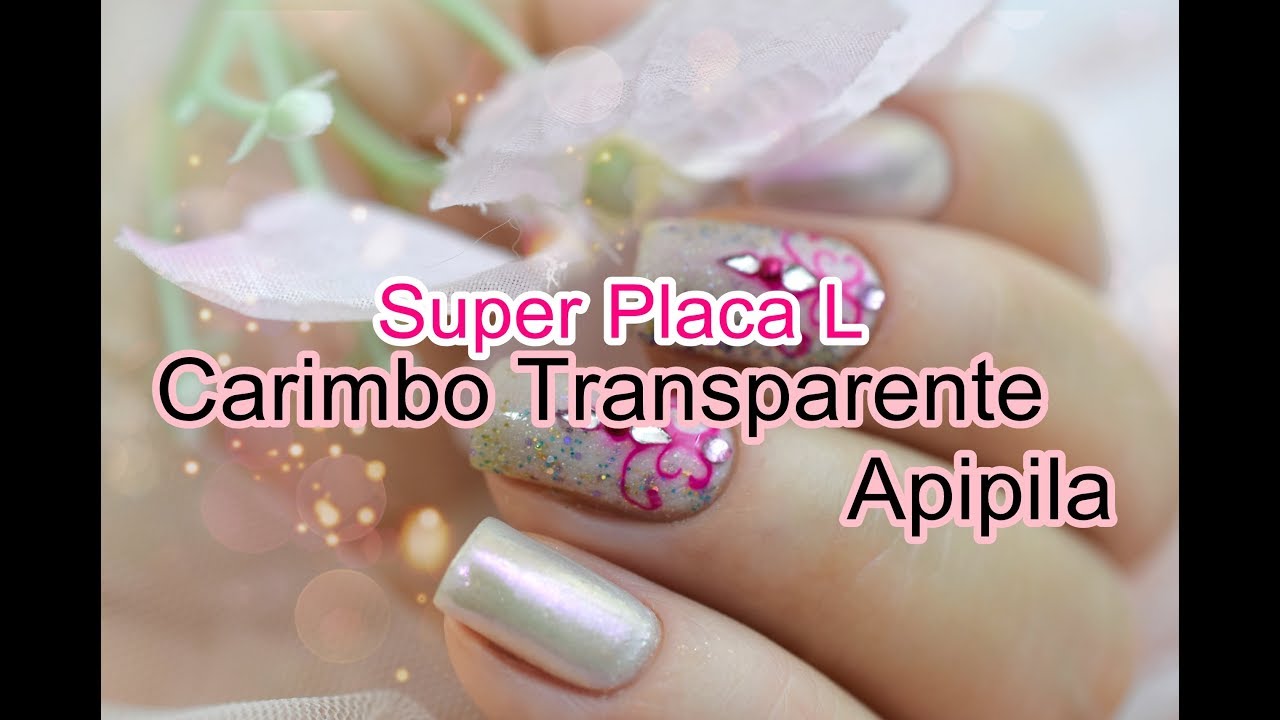 Carimbo Transparente Apipila + Super Placa L
