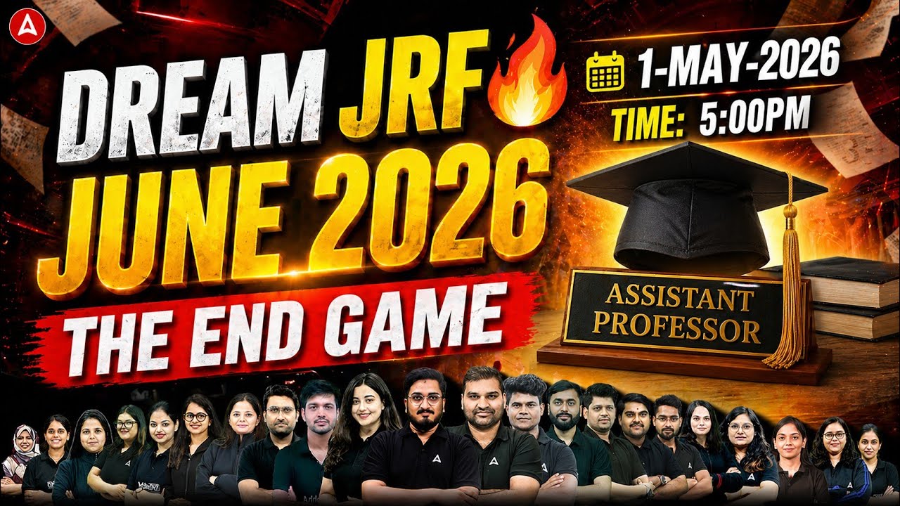 UGC NET June 2026 | UGC NET Dream JRF 🔥 | UGC NET Paper 1 & Paper 2 Preparation Strategy