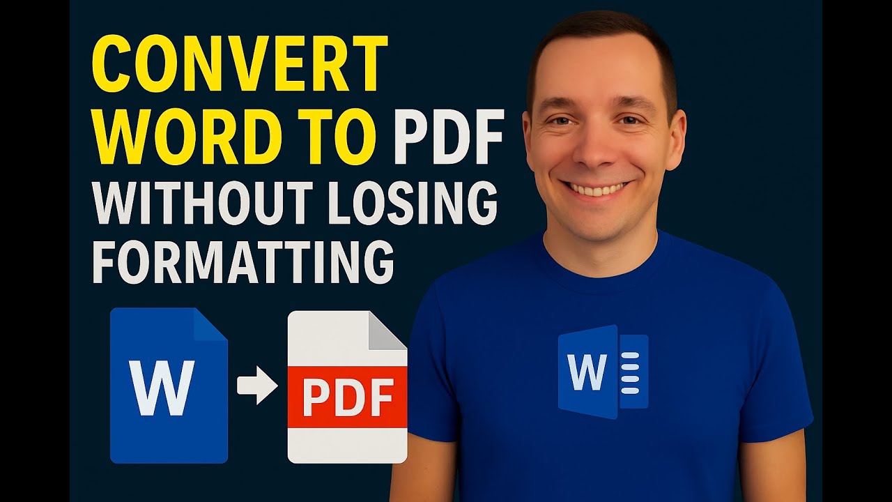 Stop Losing Formatting! Convert Word to PDF the Right Way