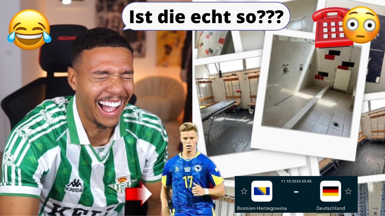 Willy ruft Bosnischen Nationalspieler an & fragt nach Deutschlands Kabine😂👀😱