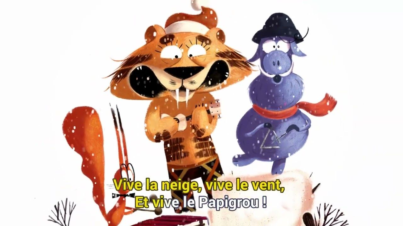 Karaoke La chanson du papigrou (Vive le vent)