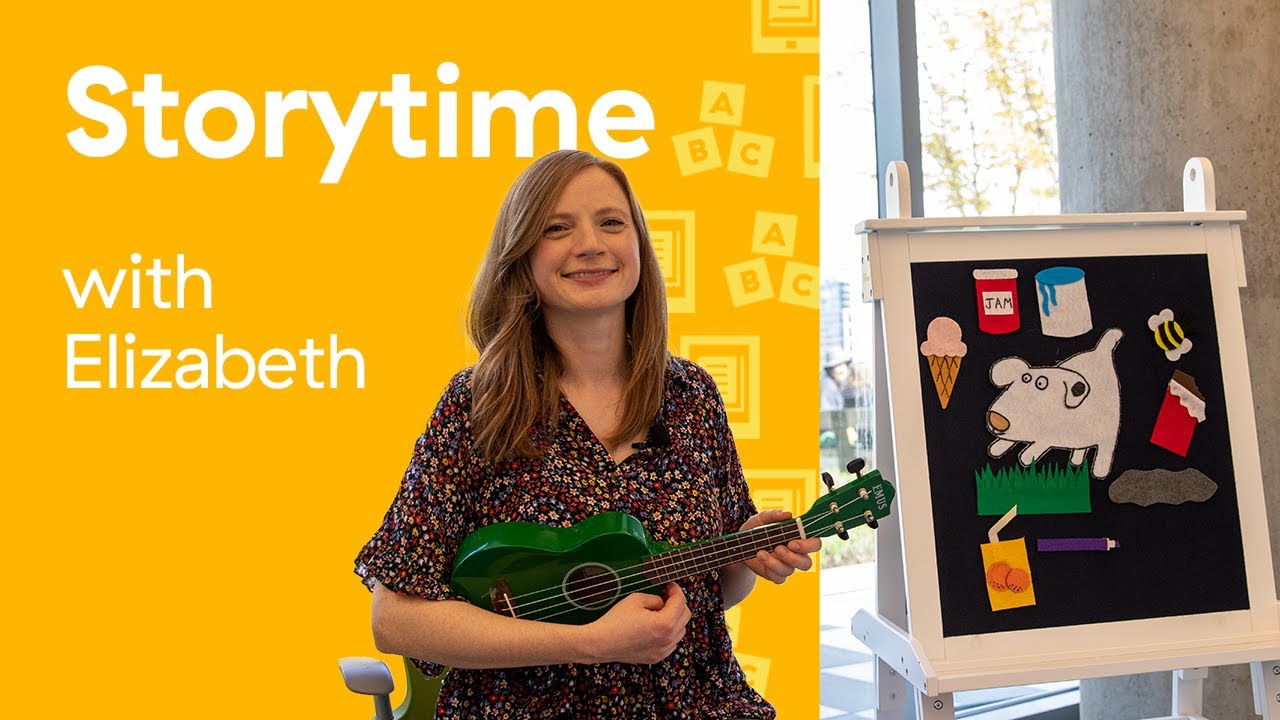 Storytime with Elizabeth - Dog's Colourful Day