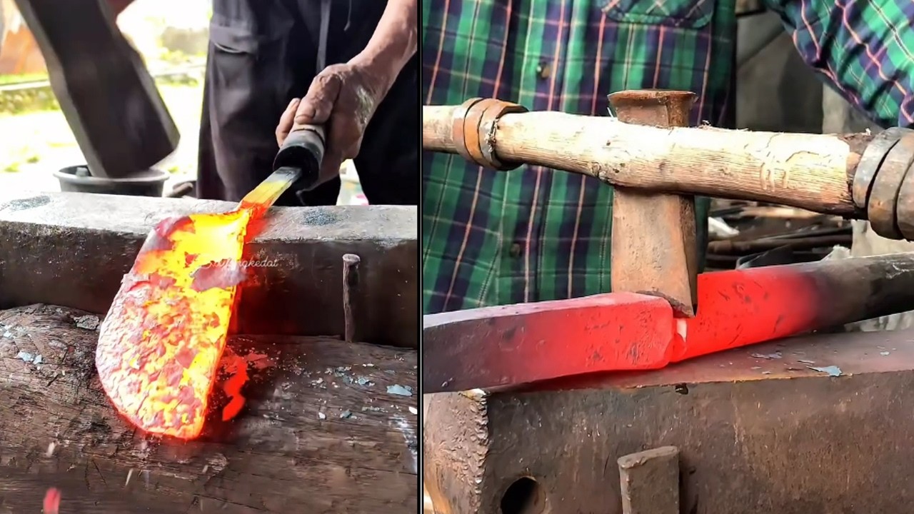 Turning Scrap Metal into Amazing Tools | Crazyskills