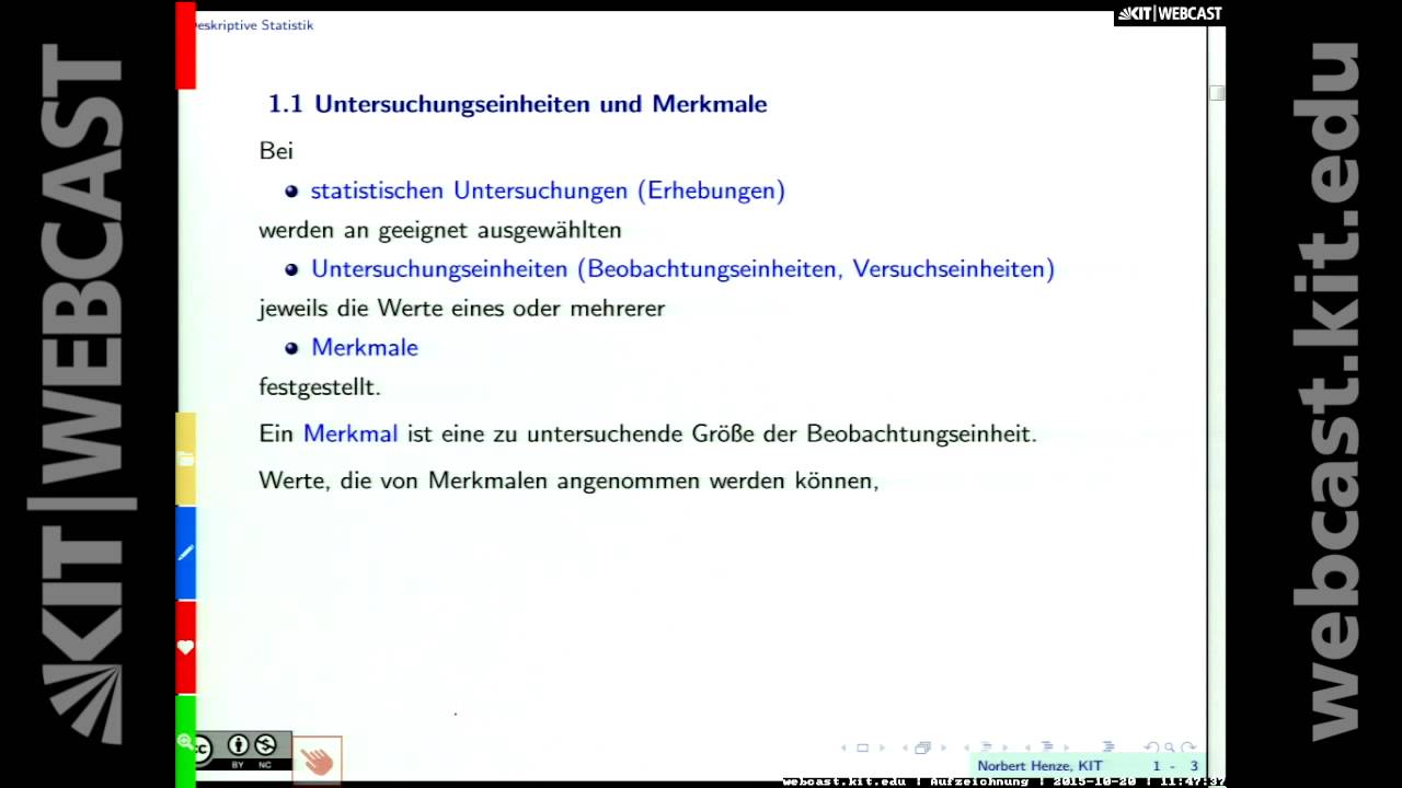 01: Deskriptive Statistik
