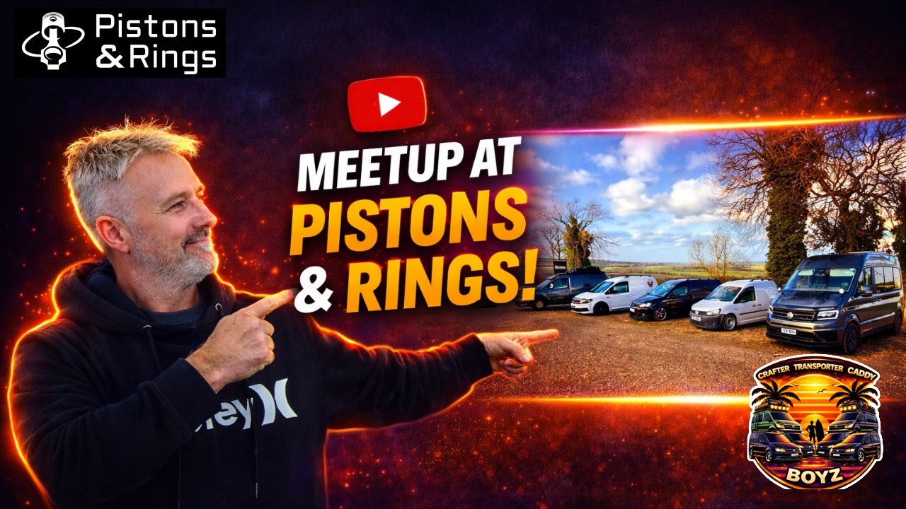 Встреча любителей фургонов VW Van Life - Piston & Rings, Давентри