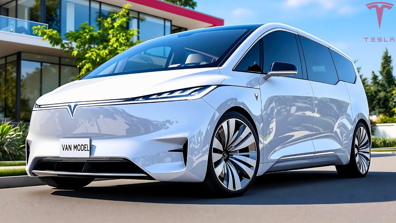 2025 Tesla Model Van is Here - The Electric Minivan That Will Blow Your Mind!