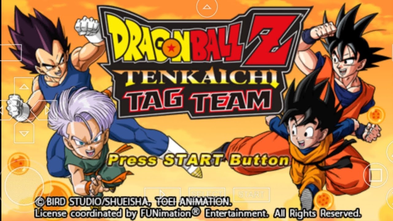 Playing dragon ball z tenkaichi tag team