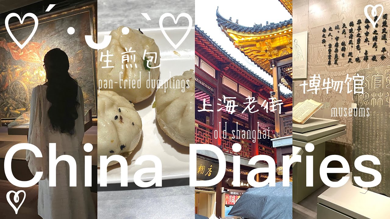 Studying abroad in China🥟(eng sub)~old shanghai, tianzifang, cute cafes & good eats