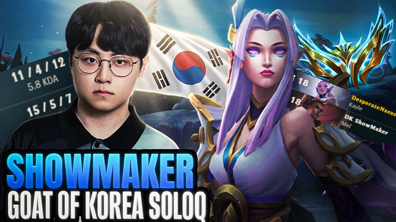 CARRYING WITH SHOWMAKER IN KOREA HIGH CHALLENGER *1550LP* I DesperateNasus