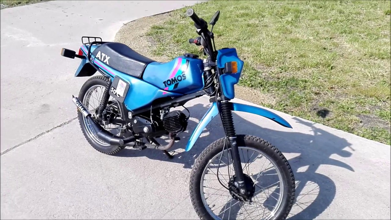 Tomos atx 50C //2017 voznja //ᴴᴰ ㋡