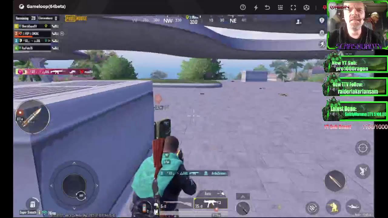 PUBG Mobile on Emulator on the train!