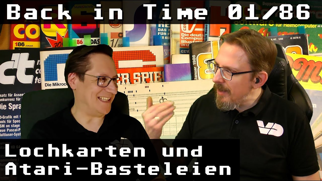 01/86: Lochkarten und Atari-Basteleien (Back in Time)