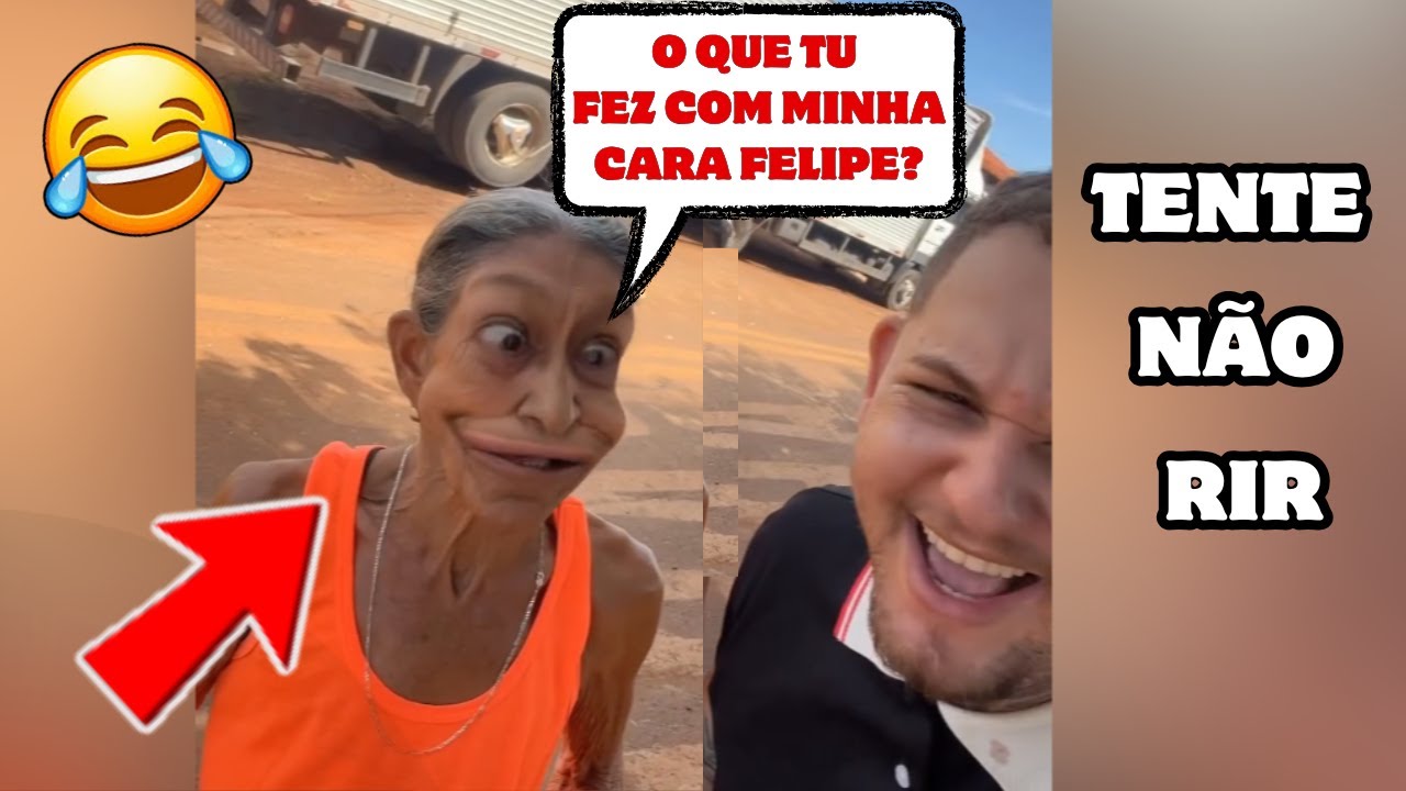 COITADA, FICOU COM CARA DE SAPO !😂 AS FULERAGENS MAIS ENGRAÇADAS DA NET!😂 #tentenãorir #comédia