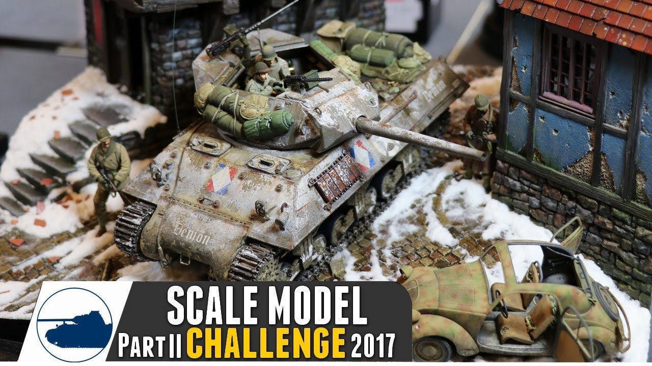 Scale Model Challenge SMC 2017 - Military Dioramas - Part 2