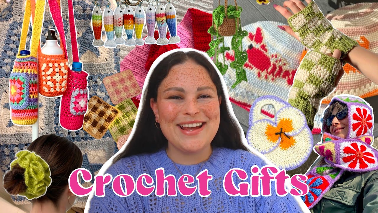 70+✨cute✨ crochet gift ideas 🎀