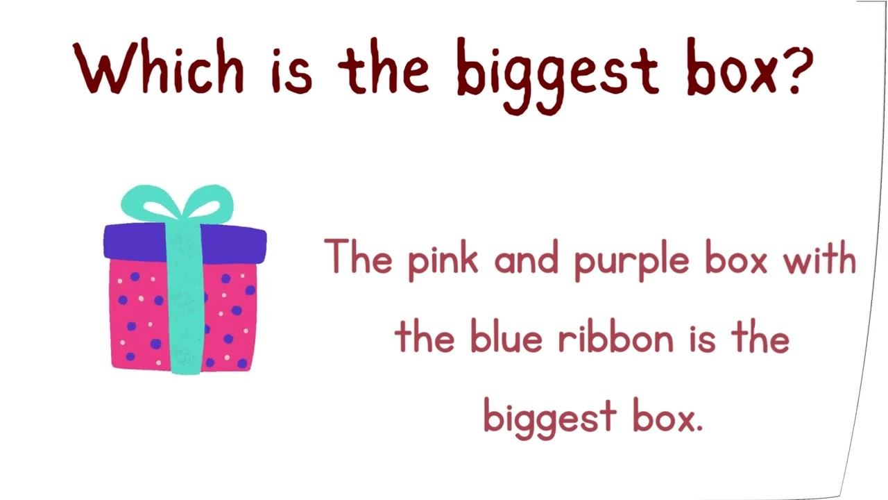 Lesson 37: 3-D objects – size |Aligned Math lessons| Grade one