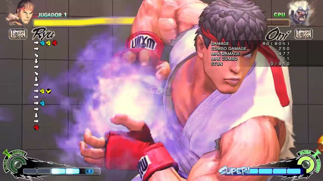 🔥 USFIV Ryu Combo 🔥