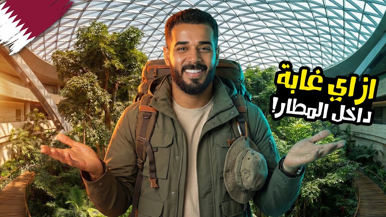 مش مجرد مطار.. دي مدينة كاملة! نمت في غابة حقيقية