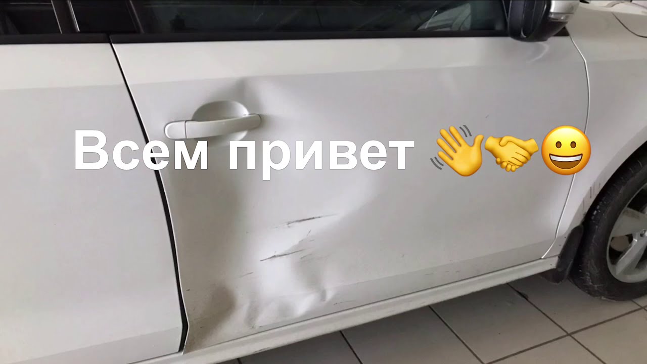 Пример спасения элемента без покраски. PDR в действии. )