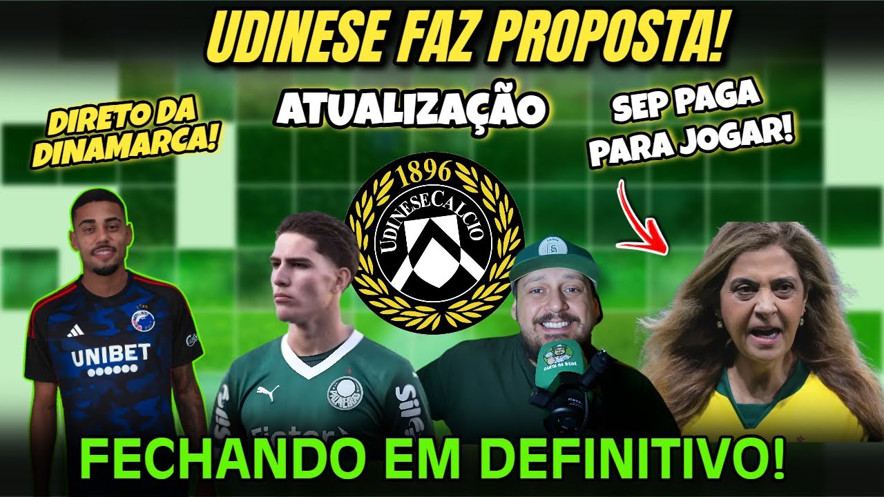 🚨DE AGORA! UDINESE COM PROPOSTA | RIQUELME DE MALAS PRONTAS? | SEP PAGA PARA JOGAR