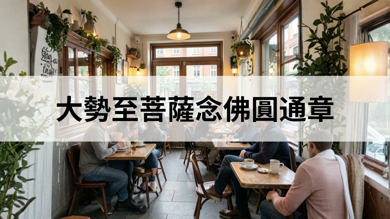 佛曲：大勢至菩薩念佛圓通章(咖啡廳)-1
