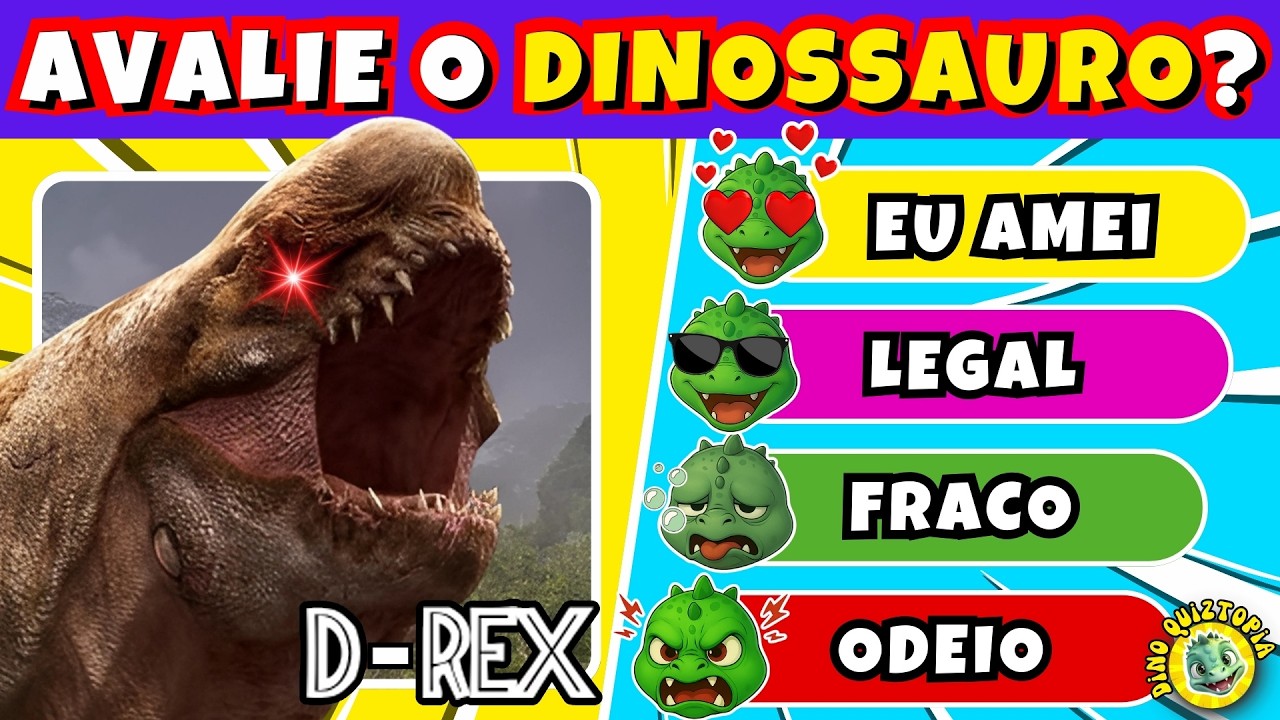 🦖🌋✅ AVALIE OS DINOSSAUROS JURASSIC WORLD! SÓ PARA QUEM É FÃ DE VERDADE! 🔊 