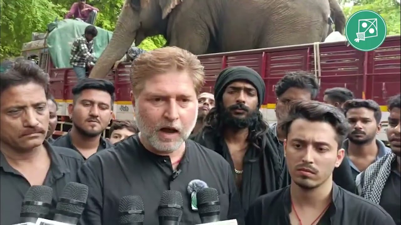 Lakshmi Haathi Hyderabad Pahunchi, Rukawat Daalne Walo'n Ko AIMIM MLC Mirza Effendi Ka Sakht Jawab