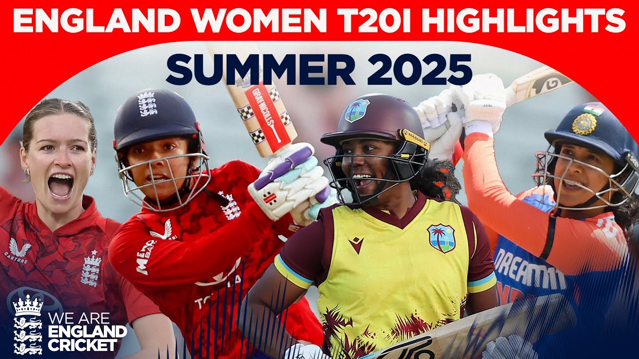 Thrilling Endings In Dramatic Summer | England Women IT20 Highlights 2025