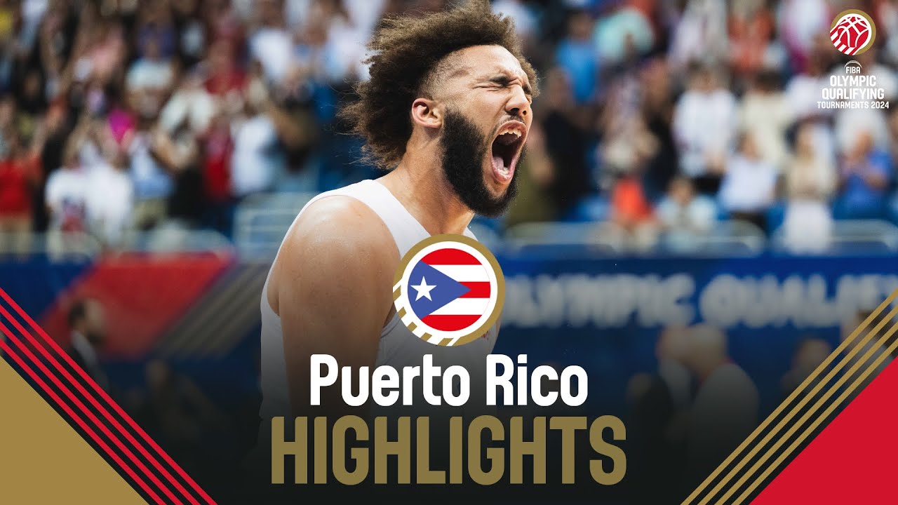 Puerto Rico 🇵🇷 Top Plays | FIBA Olympic Qualifying Tournament 2024