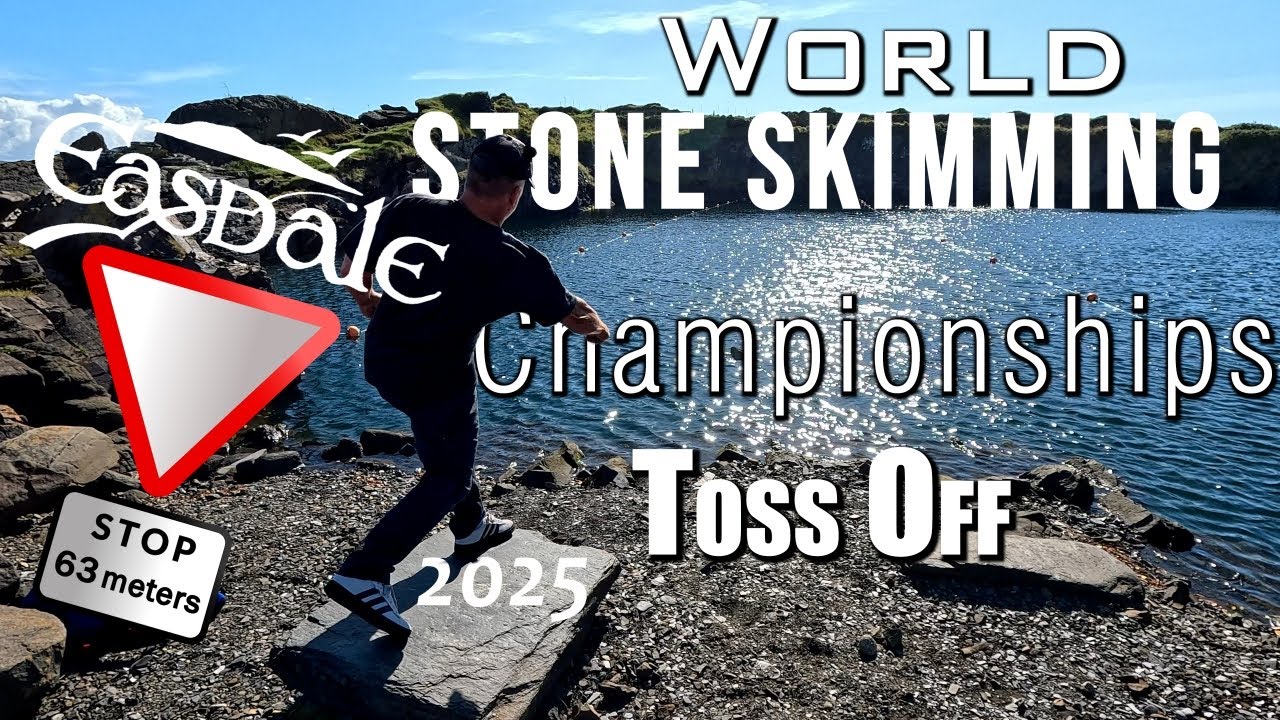 EASDALE World Stone Skimming Championships | 2025 Toss-Off : WSSC Finals and Awards Stone Skipping