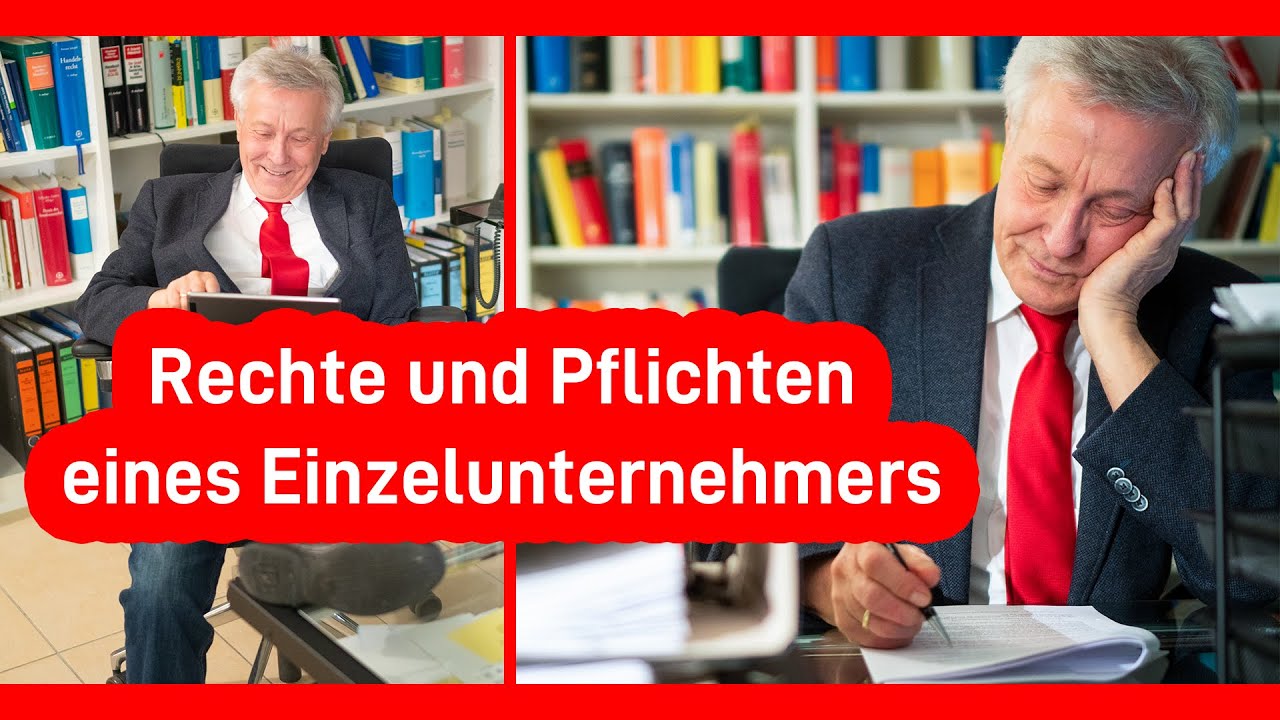 Die Rechte und Pflichten von insolventen Einzelunternehmen