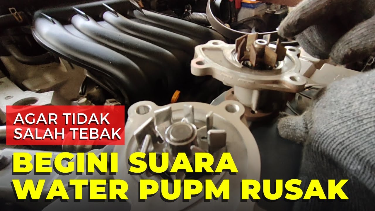 Jangan salah tebak suara water pump mobil bunyi