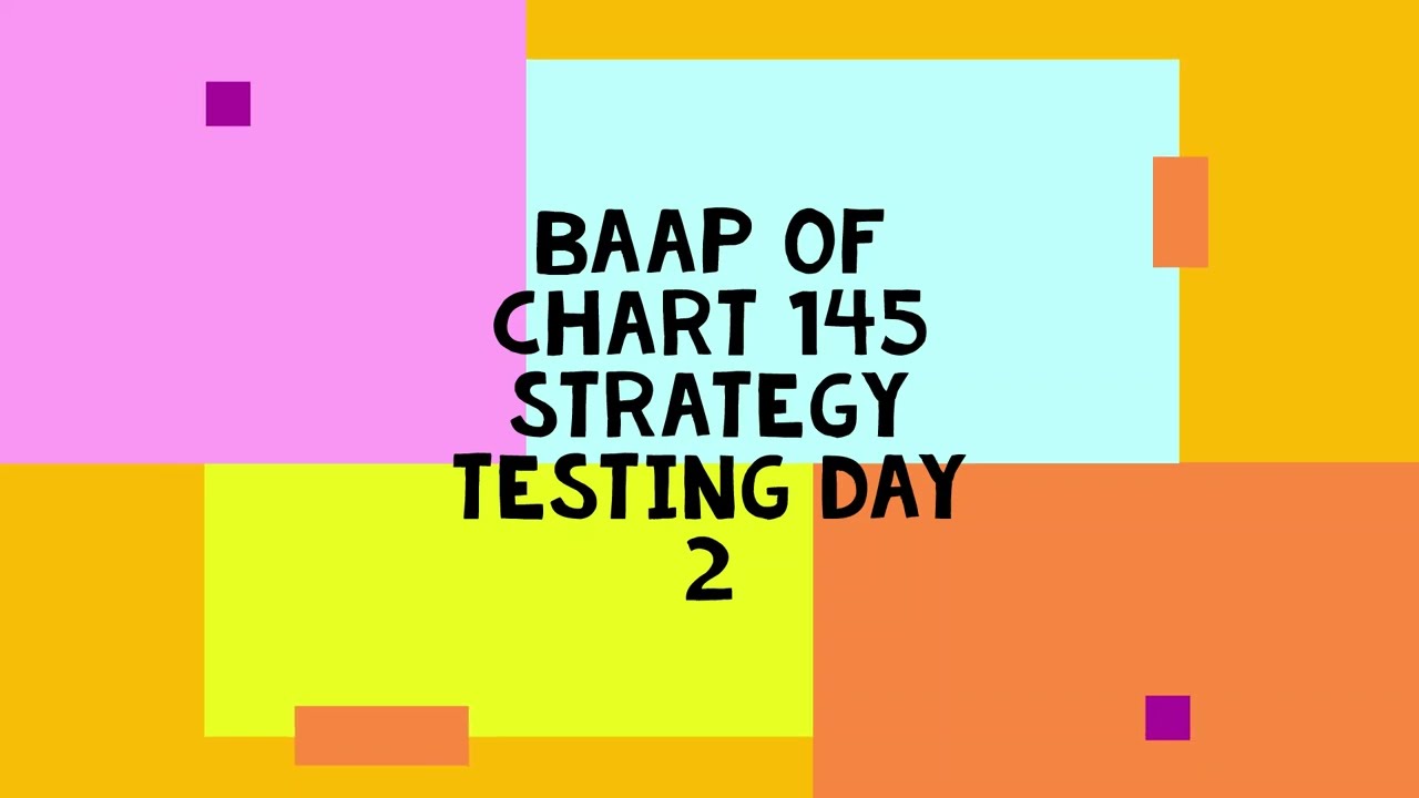 145 STRATEGY TESTING DAY 2