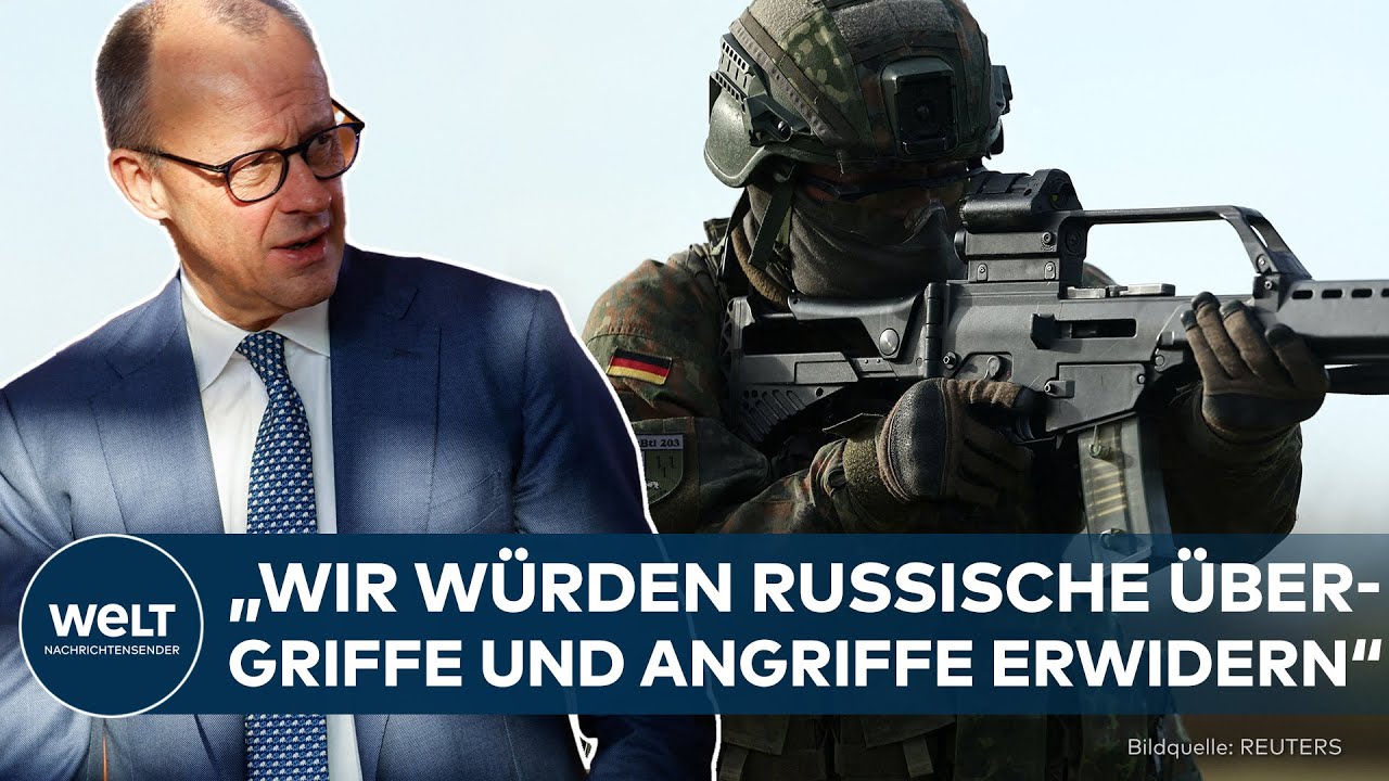 MERZ: Deutsche schie&szlig;en in der Ukraine auf Russen? &ndash; SPD reagiert verhalten!