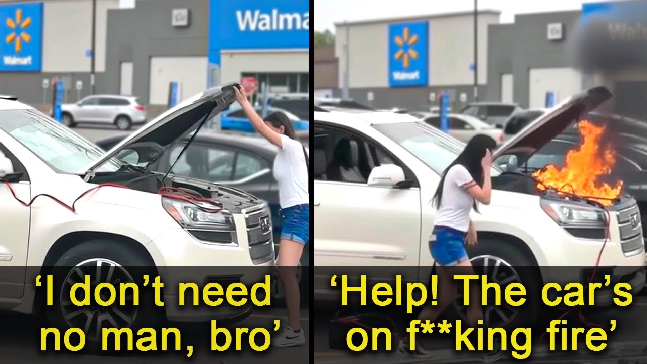 Feminist Learns She Needs Men... (The Hard Way)