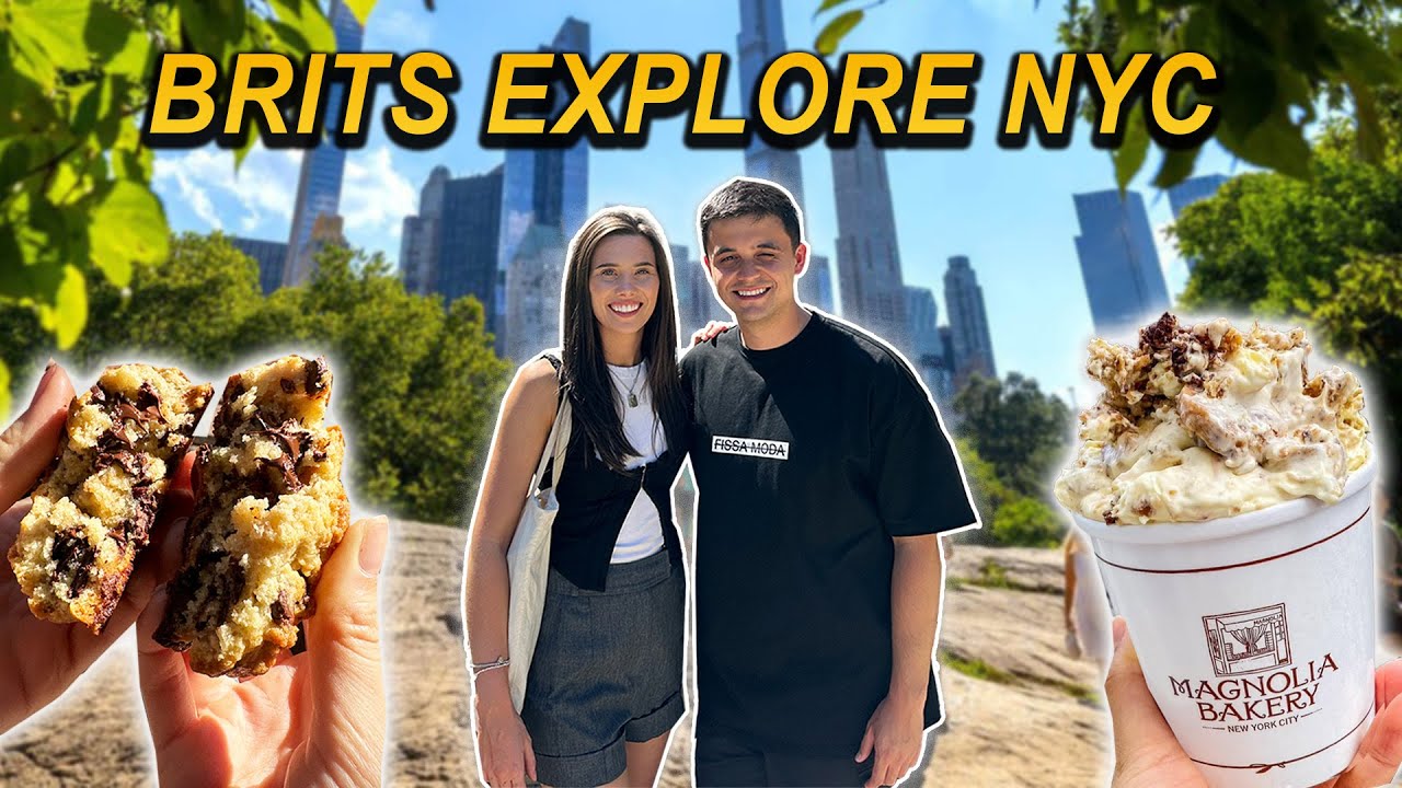 BRITS TAKE ON NEW YORK CITY (What we ATE and DID in NYC)