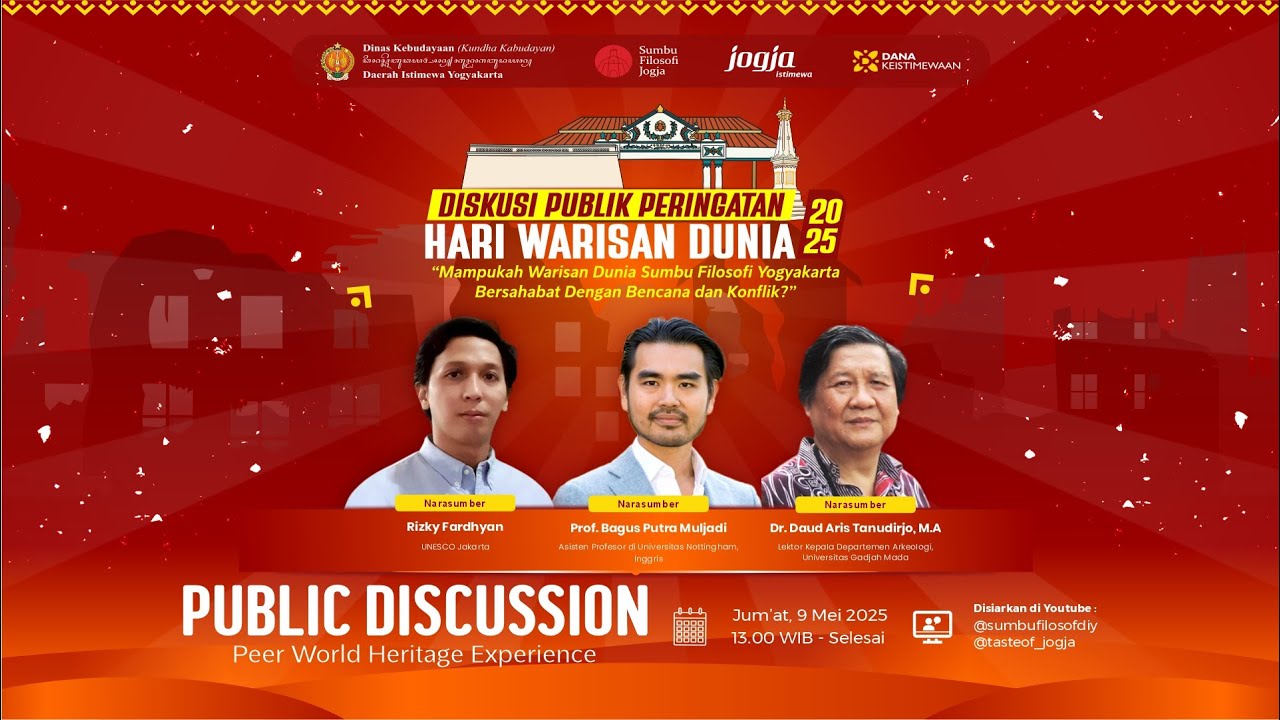 Diskusi Publik Peringatan Hari Warisan Dunia 2025