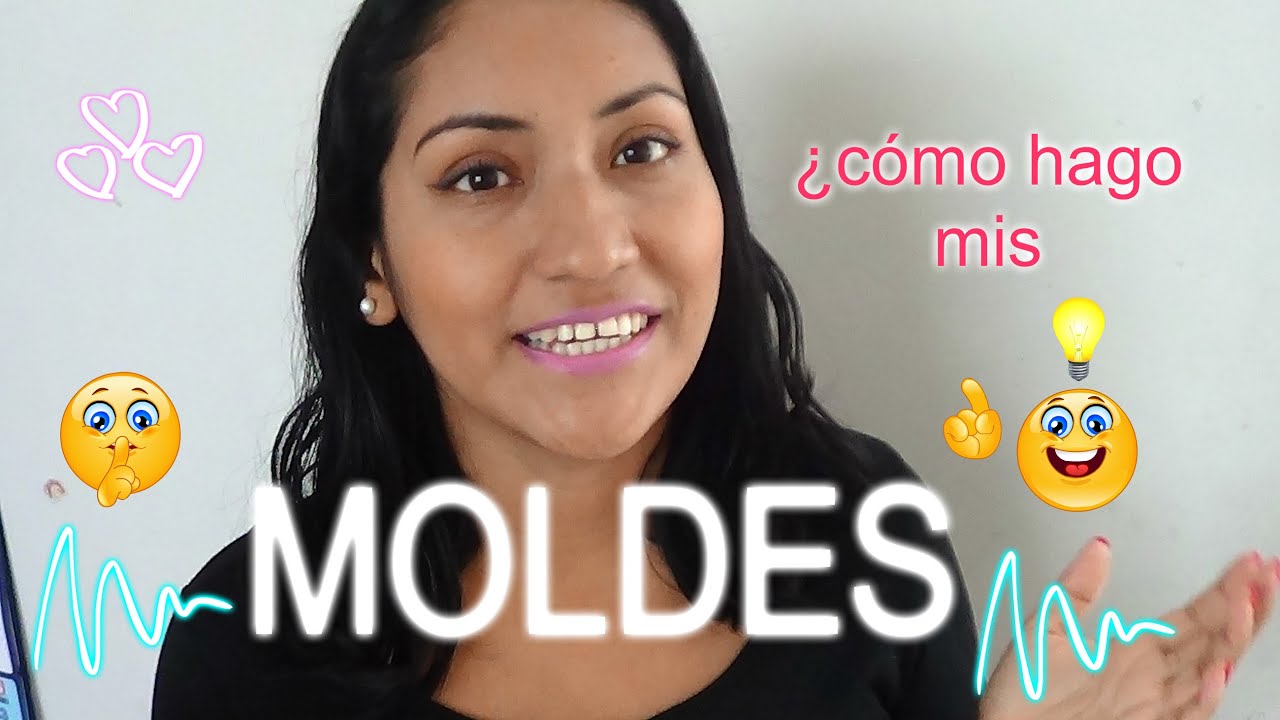 &iquest;C&Oacute;MO HAGO MIS MOLDES Y DIBUJOS?
