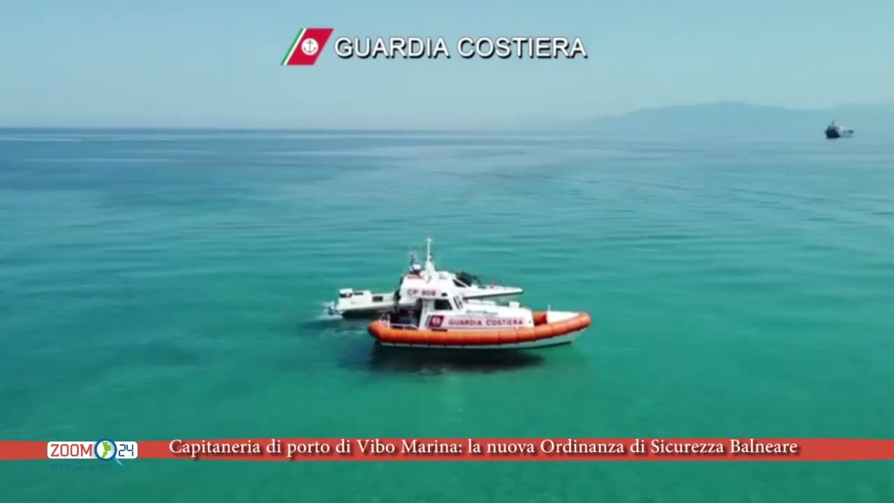 Capitaneria di porto di Vibo Marina: la nuova Ordinanza di Sicurezza Balneare