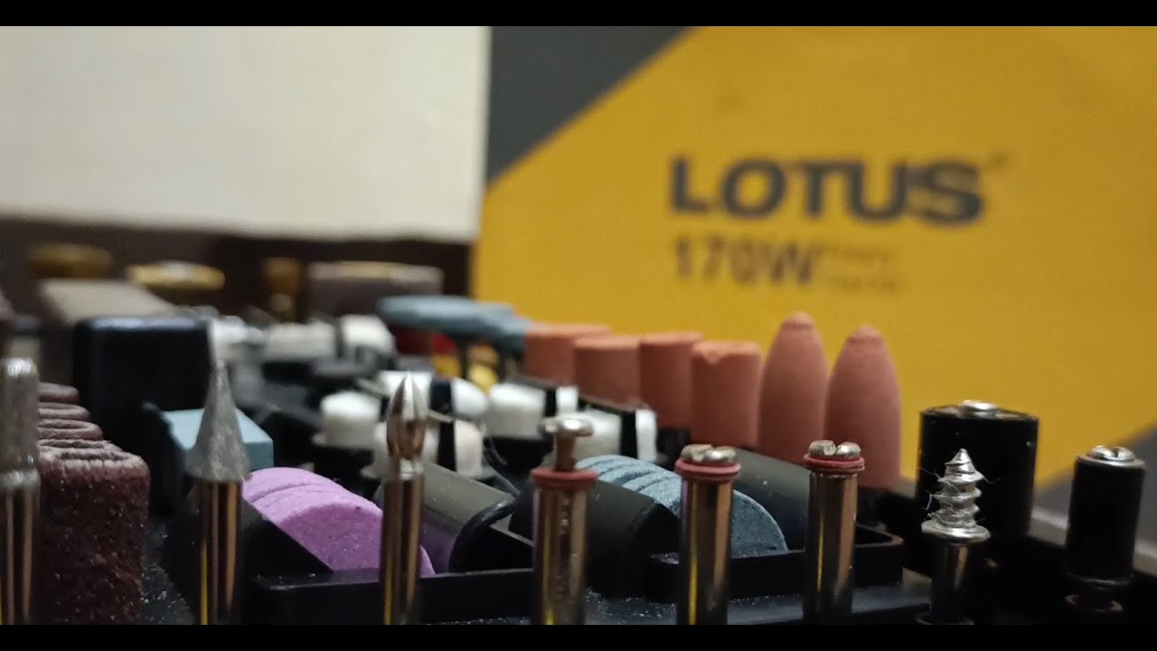 LOTUS - ROTARY TOOL (MINI DIE GRINDER) - QUICK TEST