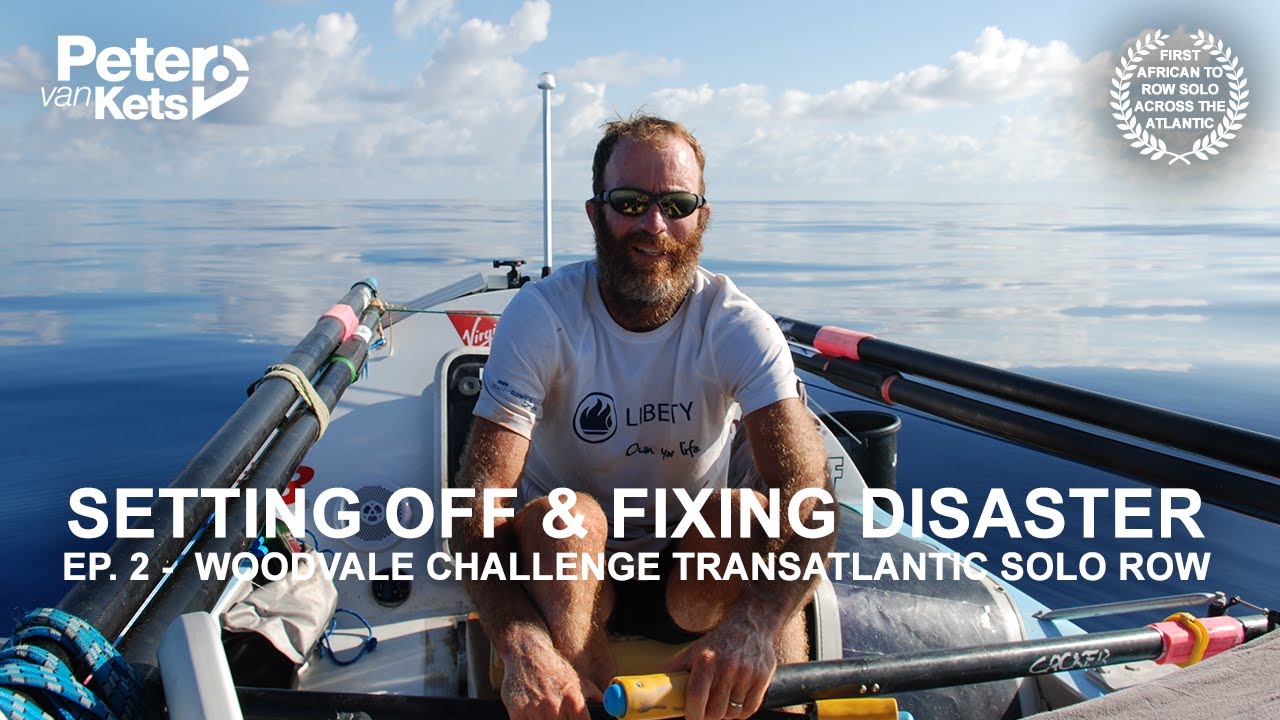 Ep. 2 | Setting Off & Fixing Disaster | Not Alone | Woodvale Challenge Transatlantic Solo Row 2010