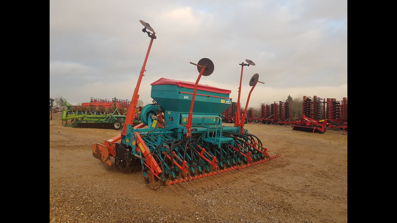MASCHIO SULKY 4 metre Seed Drill Combination, Video Tour